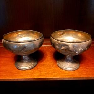 Vintage brass cups